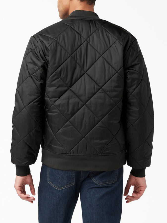 Dickies Nylon Diamond Quilted Jacket | BLACK (BLK)