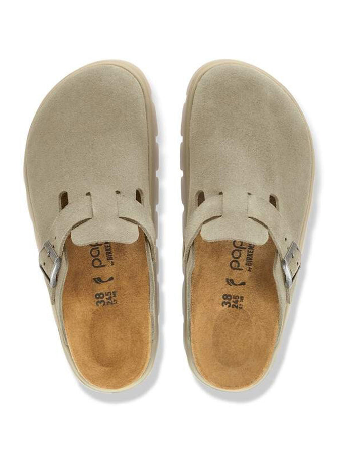 Birkenstock Boston Chunky Suede N Taupe Shoes Fall 2026 | TAUPE
