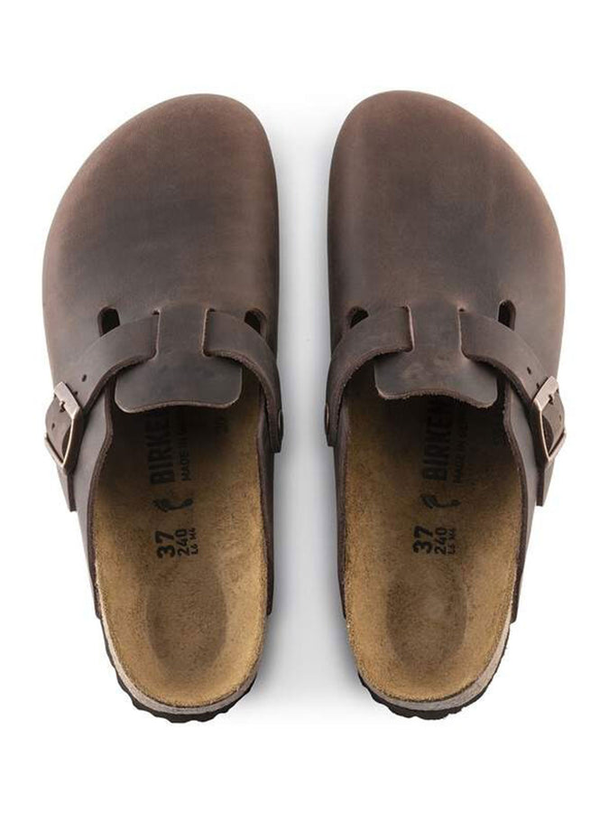 Birkenstock Boston Oiled Leather R Havana Shoes Fall 2026 | HABANA