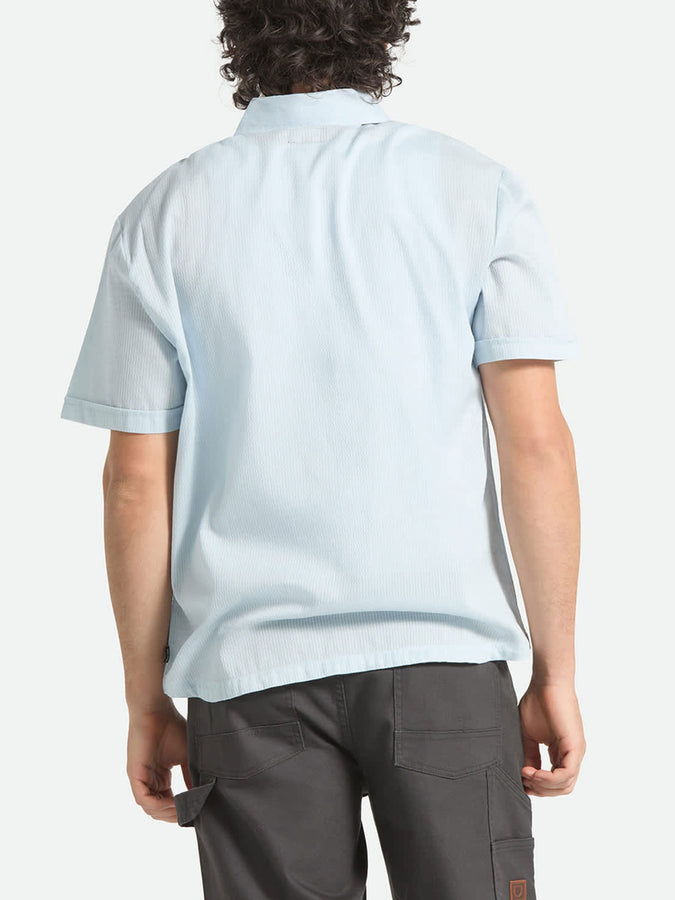 Brixton The Vintage Short Sleeve Buttondown Shirt Summer 2026 | BLUE AURA
