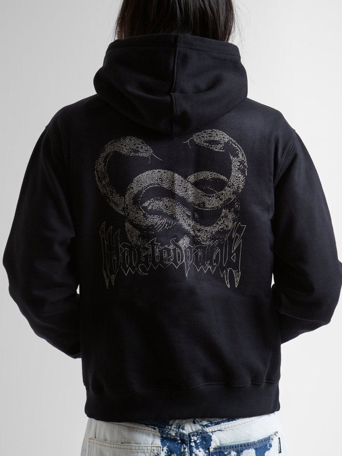 Wasted Paris Snakes Hoodie Spring 2026 | BLACK
