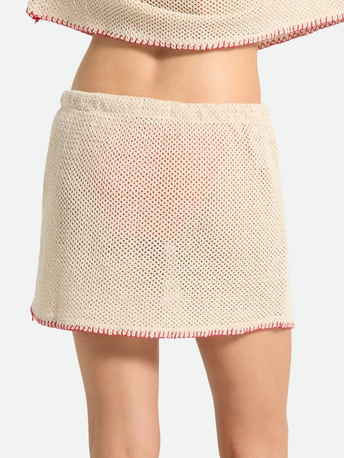Brixton Mini Crochet Skirt Summer 2026 | TIMELESS TAUPE