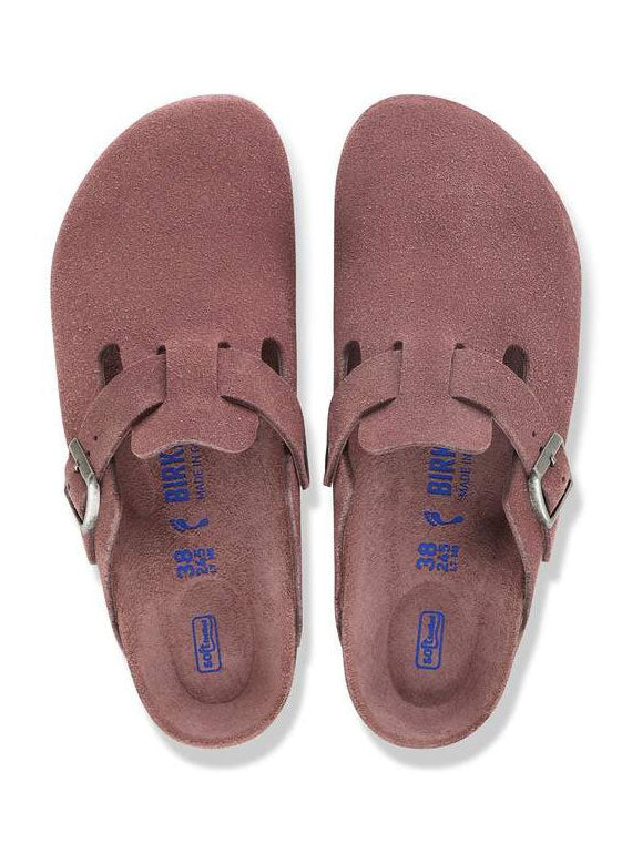Birkenstock Boston Soft Footbed Suede N Pepper Shoes Fall 2026 | PEPPER