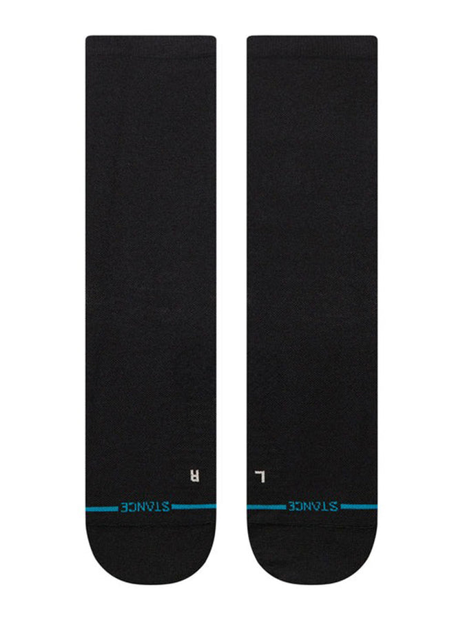 Stance Run Solid Ultra Light Socks | BLACK (BLK)