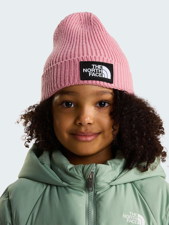 The North Face Tnf Logo Box Cuffed Beanie | PRIMROSE (NO9)