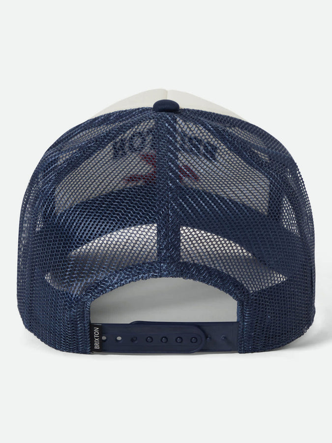 Brixton Pegasus Netplus Trucker Hat | WHITECAP/NAVY
