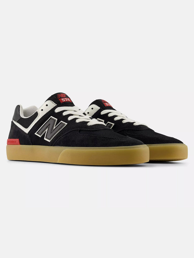 Nb Numeric 574 Vulc Black/White Shoes Spring 2026 | BLACK/WHITE