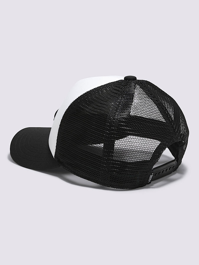 Vans Classic Pathc Curved Bill Trucker Hat | BLACK/WHITE (Y28)