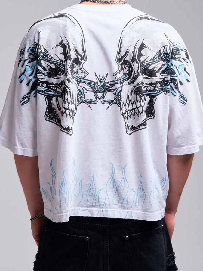 Affliction Majestic Vertigo T-Shirt Fall 2026 | WHITE