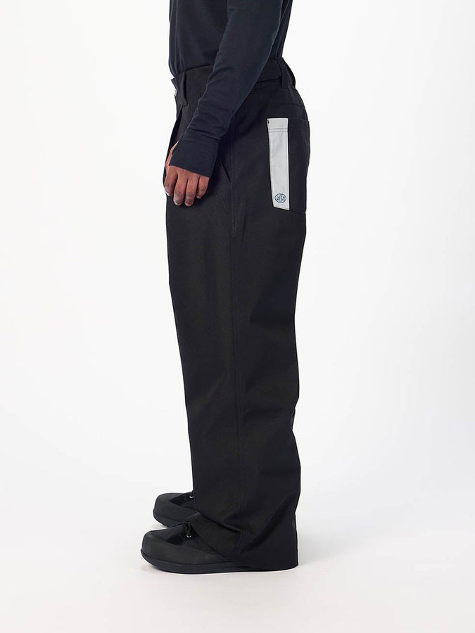 Airblaster Revert 2027 Shell Snowboard Pants – Baggy Fit | BLACK