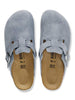 Birkenstock Boston Suede N Stone Blue Shoes Fall 2026