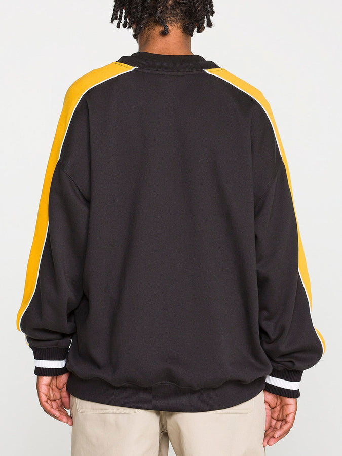 Volcom Flying Hi Crewneck Sweatshirt Fall 2026 | ANTIQUE BLACK (AQK)