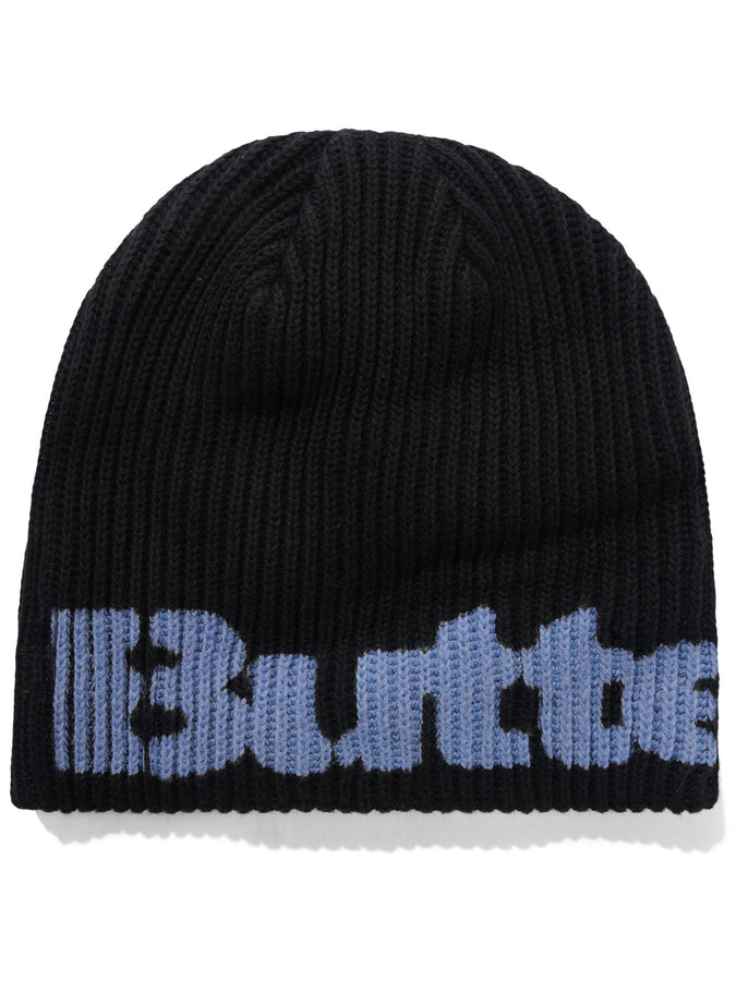 Butter Goods Stencil Skully Beanie | BLACK
