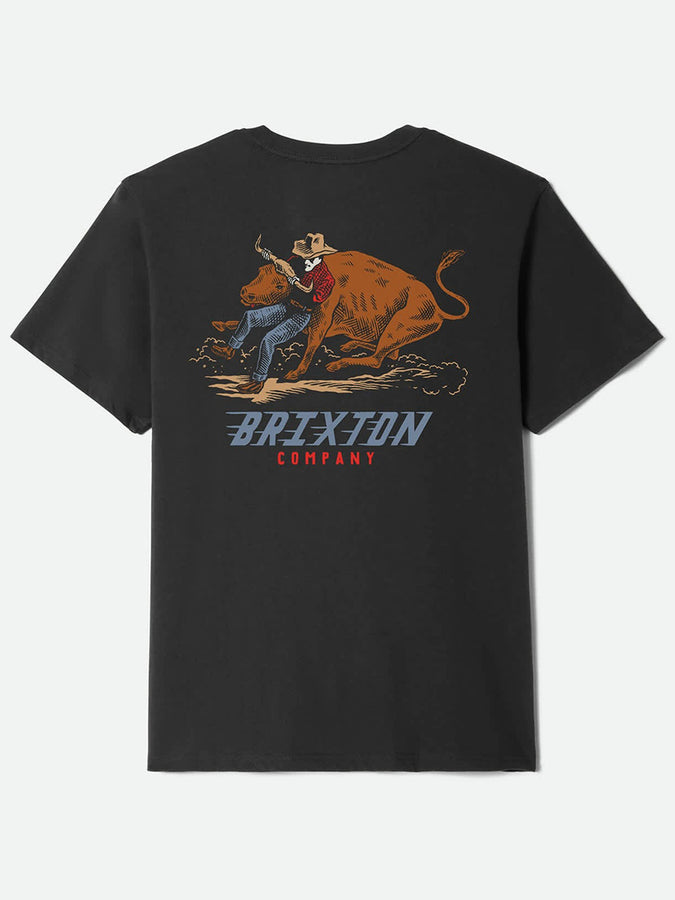 Brixton Bulldogger T-Shirt Summer 2026 | VINTAGE BLACK
