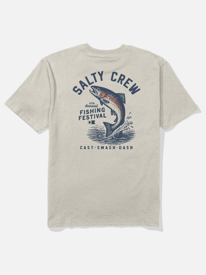 Salty Crew Trout Classic T-Shirt Fall 2026 | BONE
