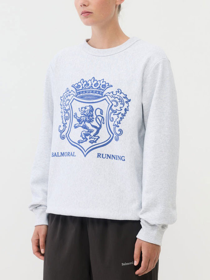 Balmoral Sterling Crewneck Sweatshirt Fall 2026 | ASH GREY