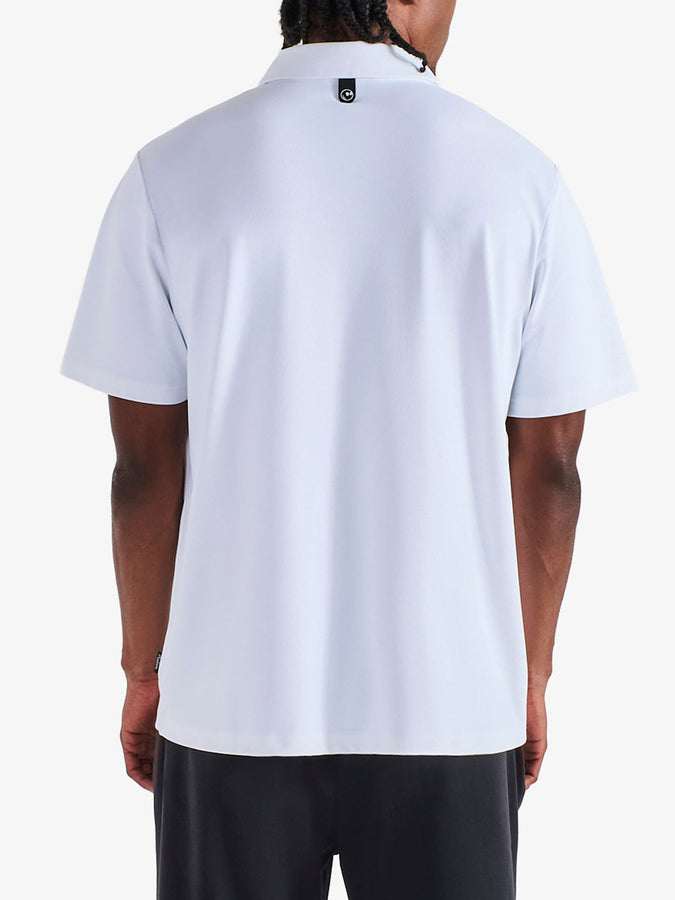 Malbon Fairway Short Sleeve Polo Fall 2026 | WHITE