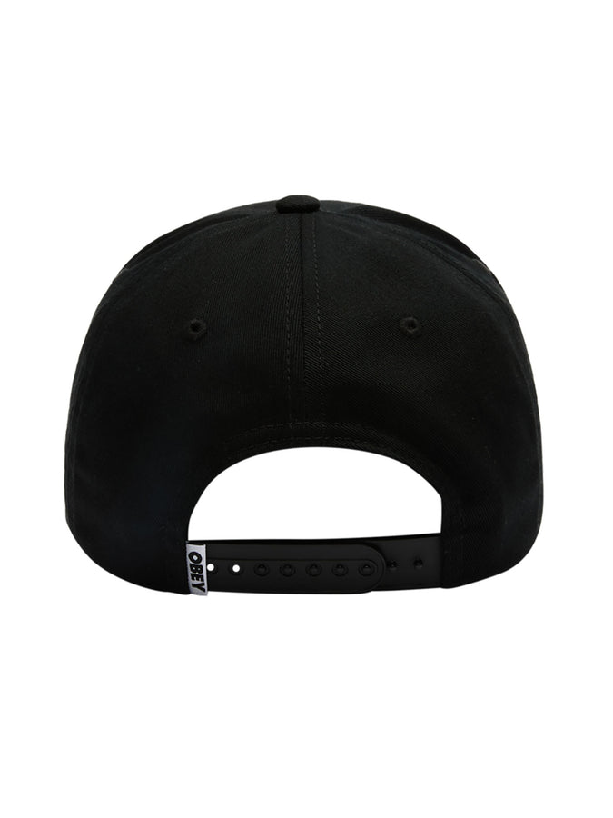 Obey Ranch 5 Panel Snapback Hat | BLACK (BLK)