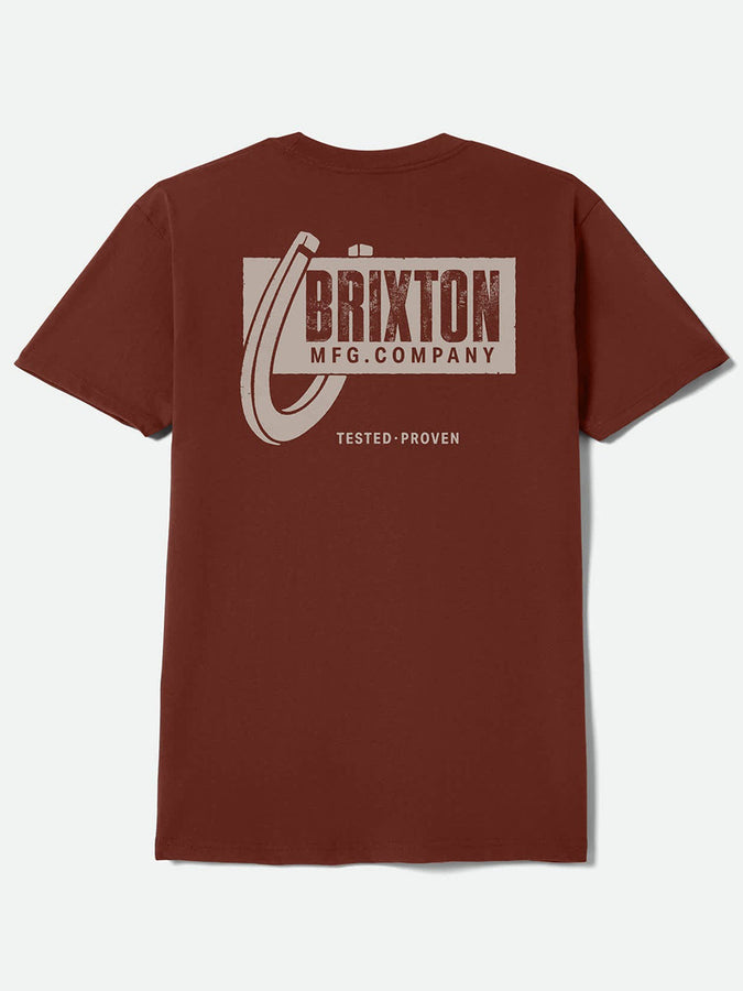 Brixton Larkspur T-Shirt Holiday 2026 | DARK BRICK