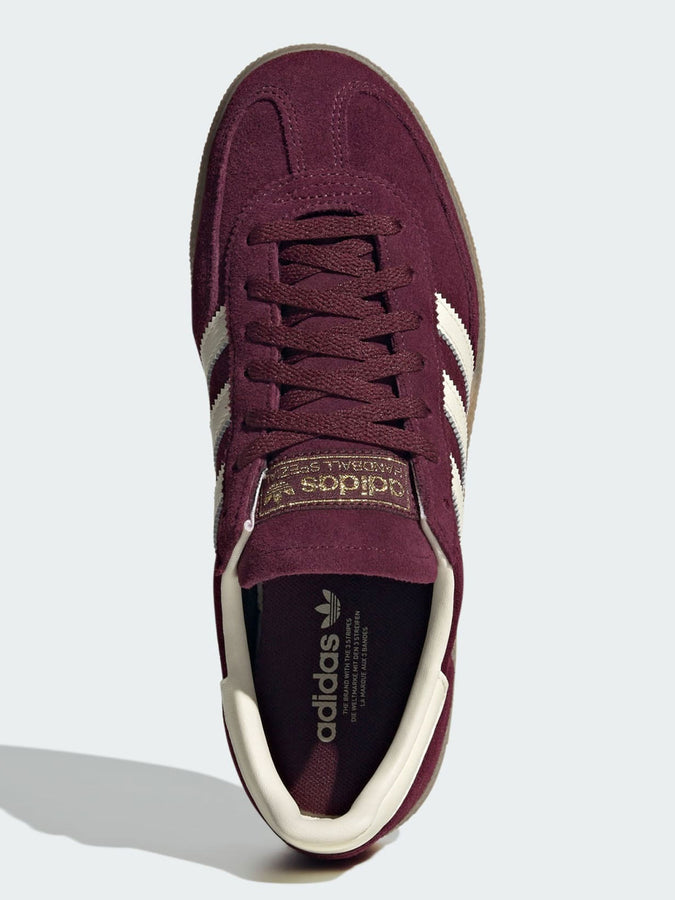 Adidas Handball Spezial Maroon/White/Gold Shoes Fall 2026 | MAROON/WHITE/GOLD