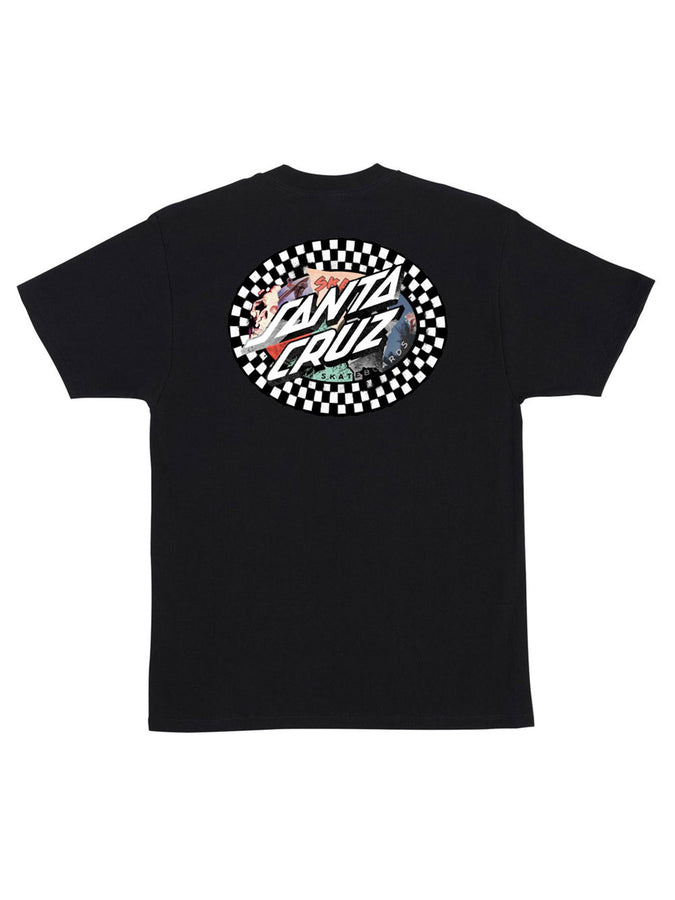 Santa Cruz Collage Oval Dot T-Shirt Spring 2026 | BLACK