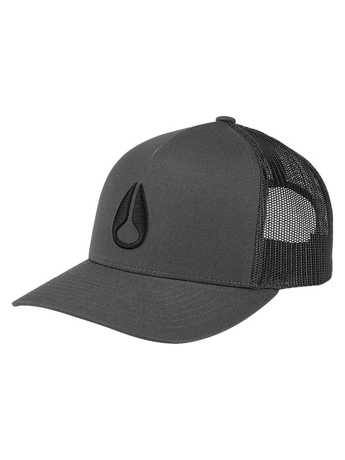 Nixon Iconed Trucker Hat | CHARCOAL/BLACK (670)