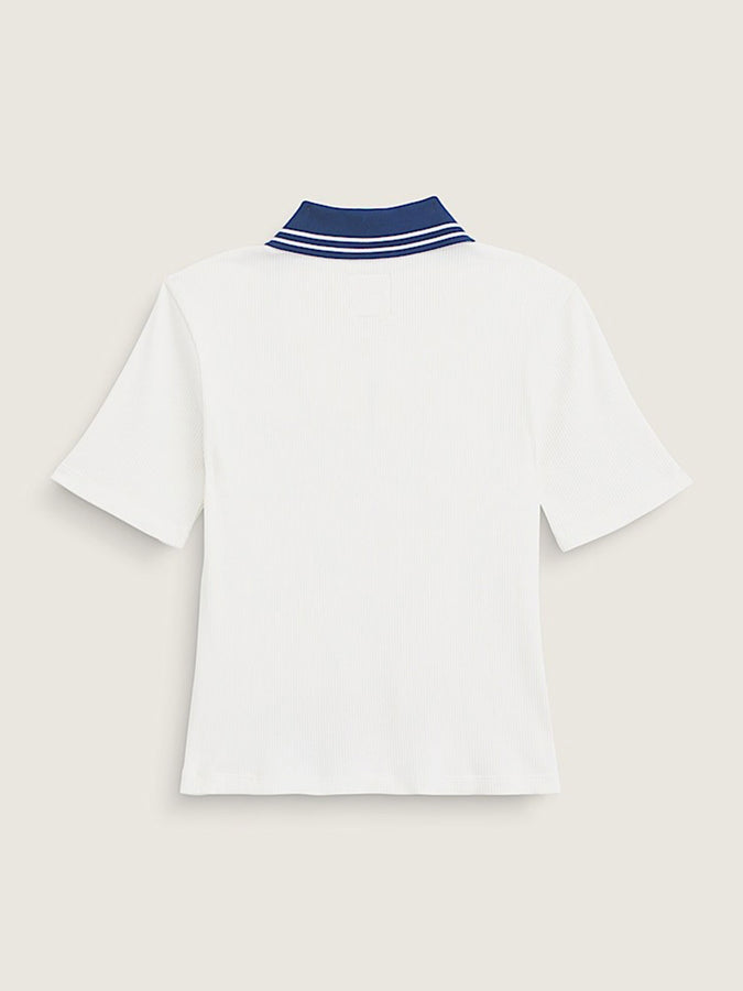 Vans Priscilla Piping Polo Fall 2026 | EGRET (C9F)