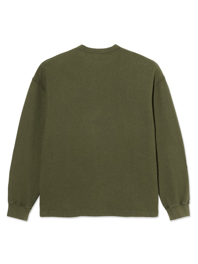 Polar Skate Co Reversed Sweater Spring 2026 | ARMY GREEN