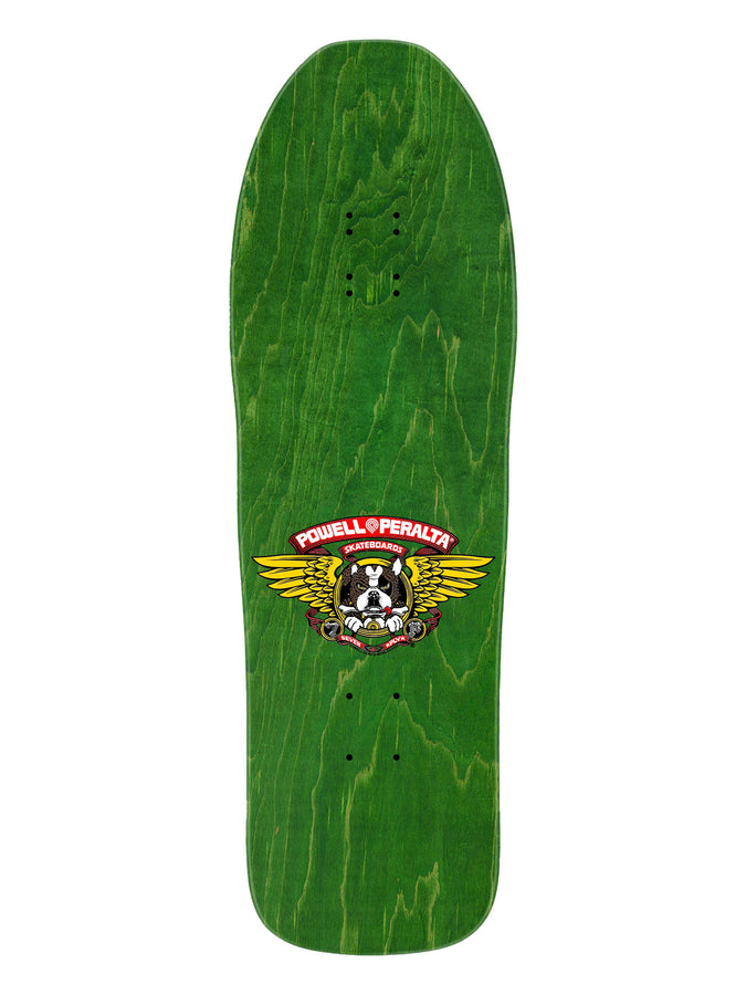 Powell Hill Bulldog Vert/Or Metallique Skateboard Deck | GREEN/GOLD FOIL