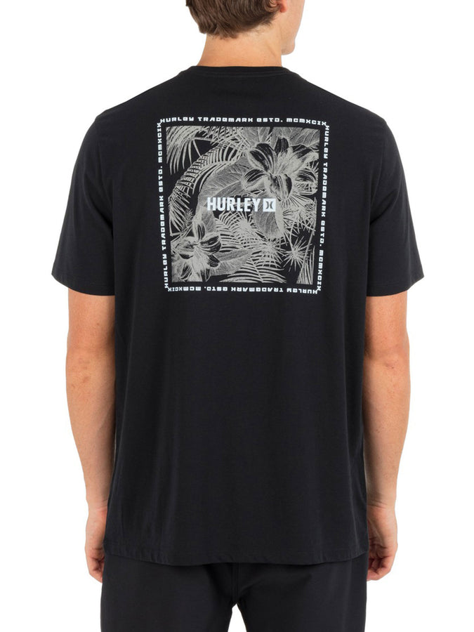Hurley Fern Gradient T-Shirt Summer 2026 | BLACK (001)