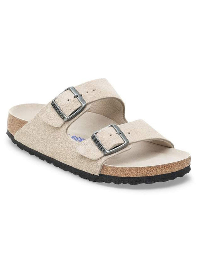 Birkenstock Arizona Soft Footbed Suede R Oyster Sandals Spring 2026 | OYSTER