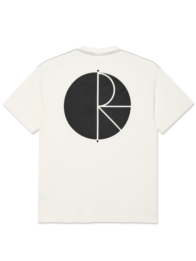 Polar Contrast Fill Logo T-Shirt Holiday 2026 | IVORY/BLACK