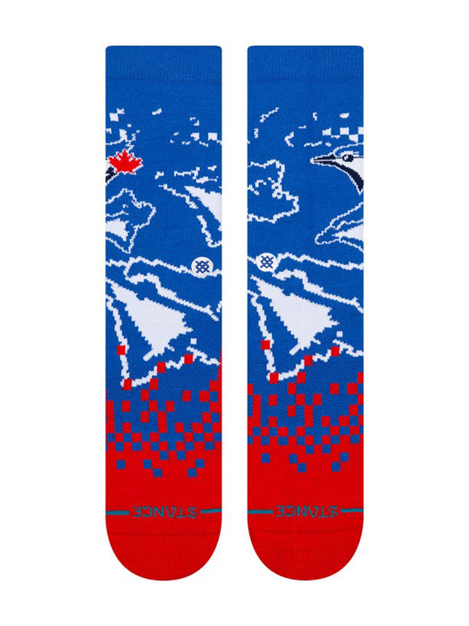 Stance x MLB Pixel Blue Jays Socks | ROYAL (ROY)