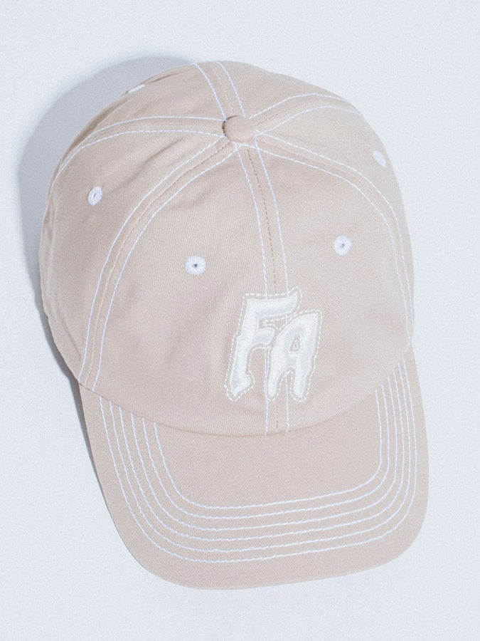 Fucking Awesome Seduction Contrast Stitch Strapback Hat | KHAKI