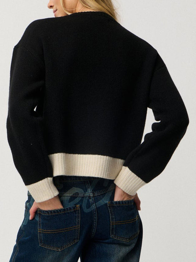 Rip Curl Archive Script Sweater Fall 2026 | BLACK (0090)