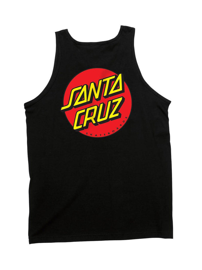 Santa Cruz Classic Dot Tank Top Summer 2026 | BLACK