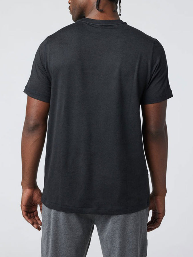 Vuori Ponto Perfomance T-Shirt Spring 2026 | BLACK HEATHER (HBK)