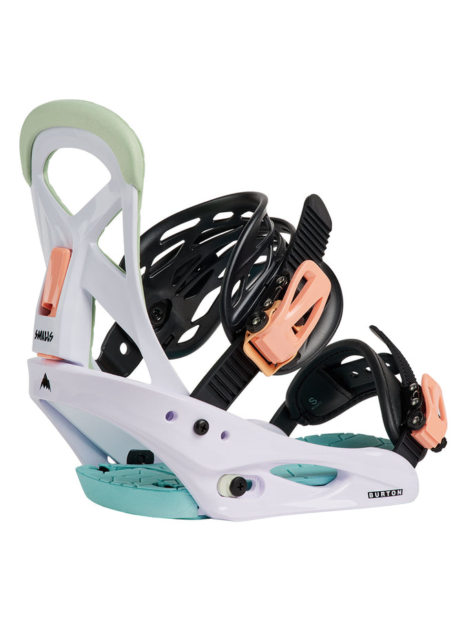 Burton Smalls Re:Flex 2027 – Kids Bindings | WHITE/MULTI (ATG)