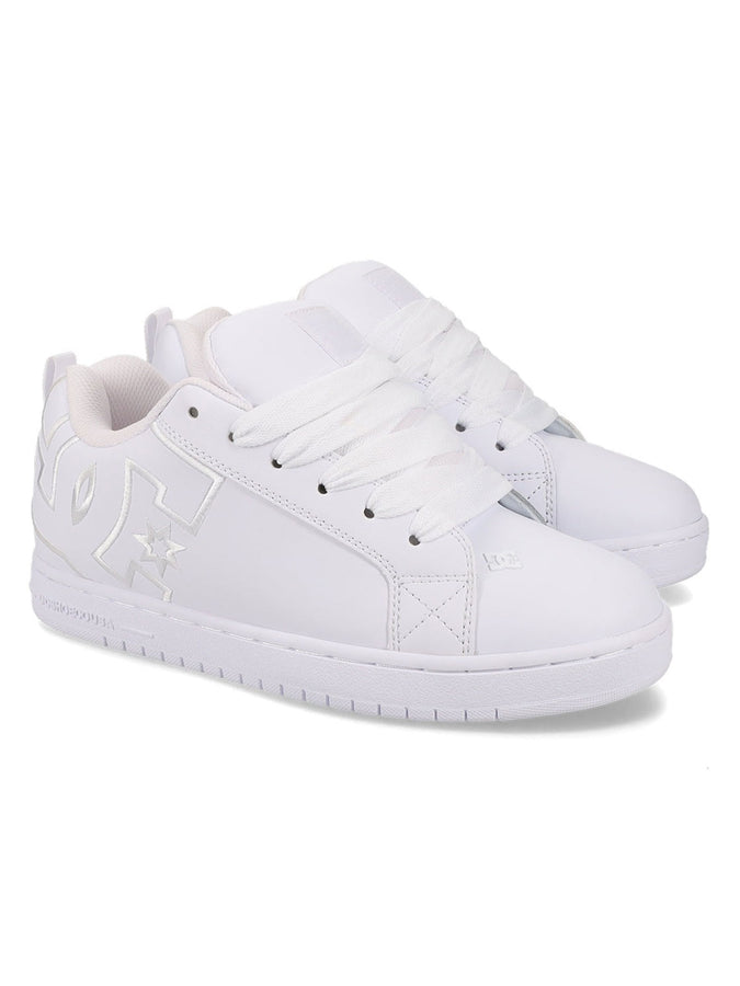 Dc Court Graffik White/White Shoes | WHITE (WHT)