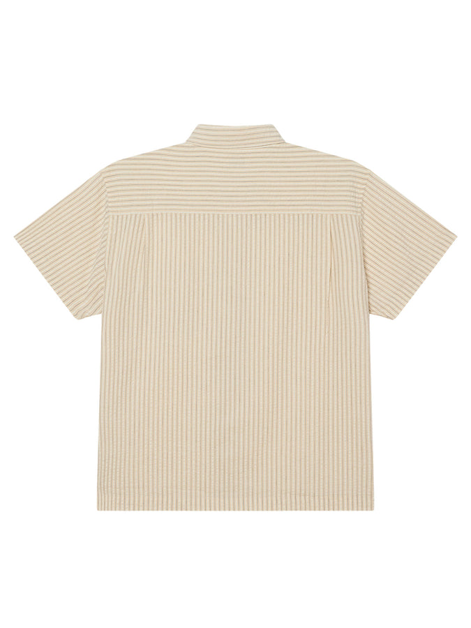 Obey Alan Short Sleeve Buttondown Shirt Spring 2026 | UNBLEACHED MULTI (UBL)
