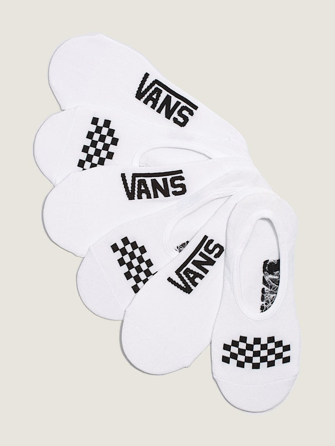 Vans Canoodle Classic 3 Pack Socks | WHITE/BLACK (YB2)