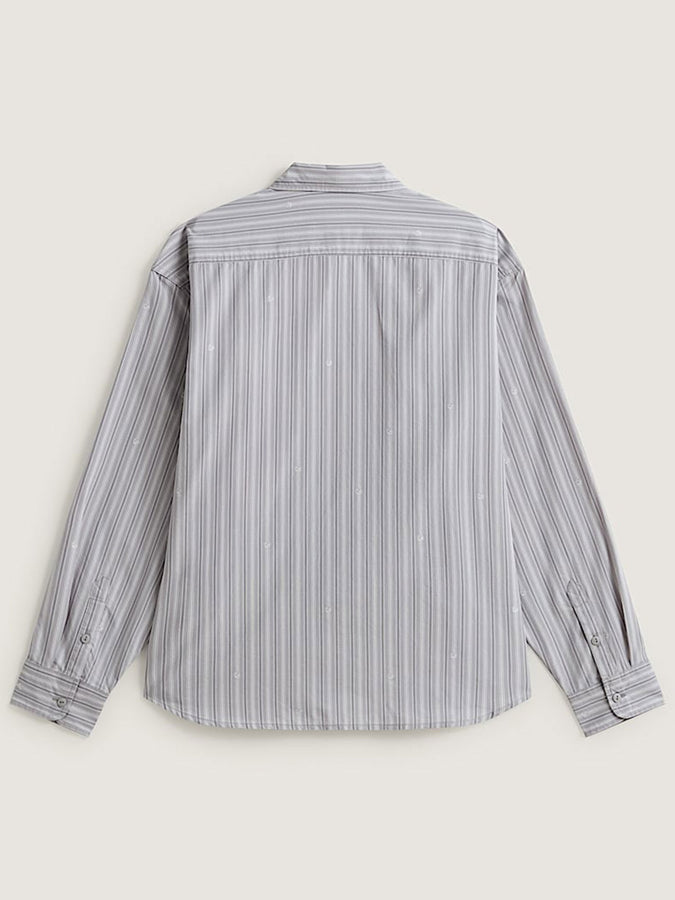 Vans x Rowan Stripe Long Sleeve Buttondown Shirt Holiday 2026 | LIGHT GREY (LTG)