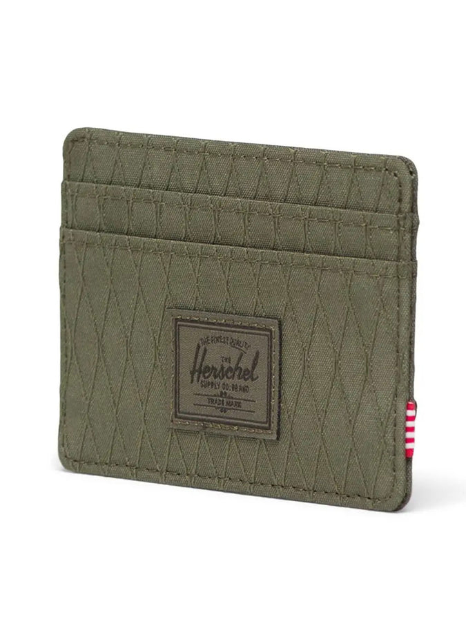 Herschel Charlie Cardholder Wallet | IVY GREEN DIAMOND (07784)