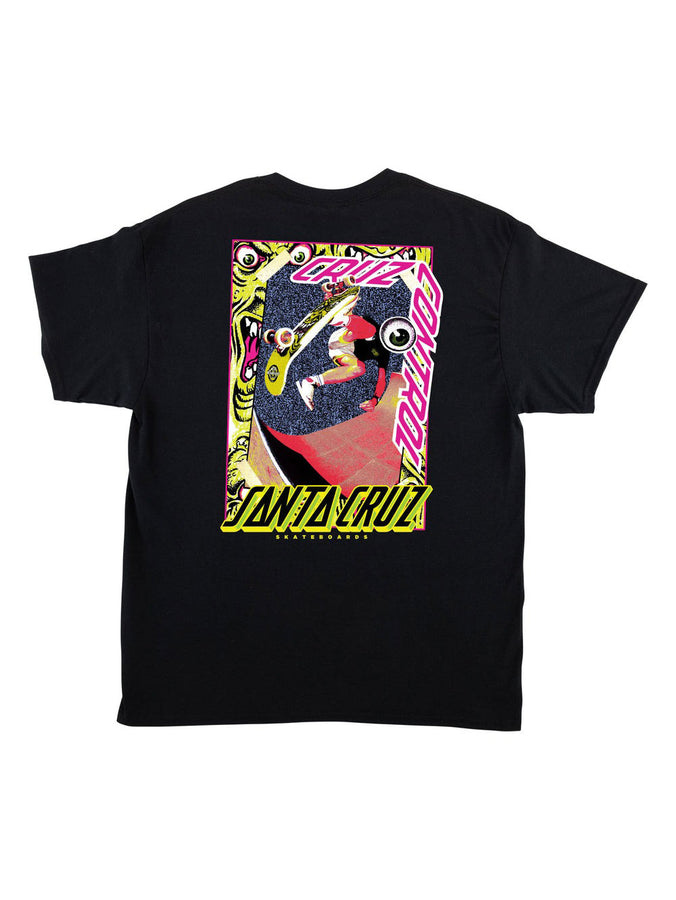 Santa Cruz Roskopp Cruz Control T-Shirt Summer 2026 | BLACK