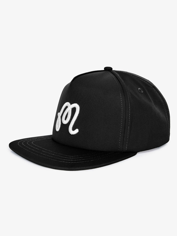 Malbon M Snapback Black Hat | BLACK