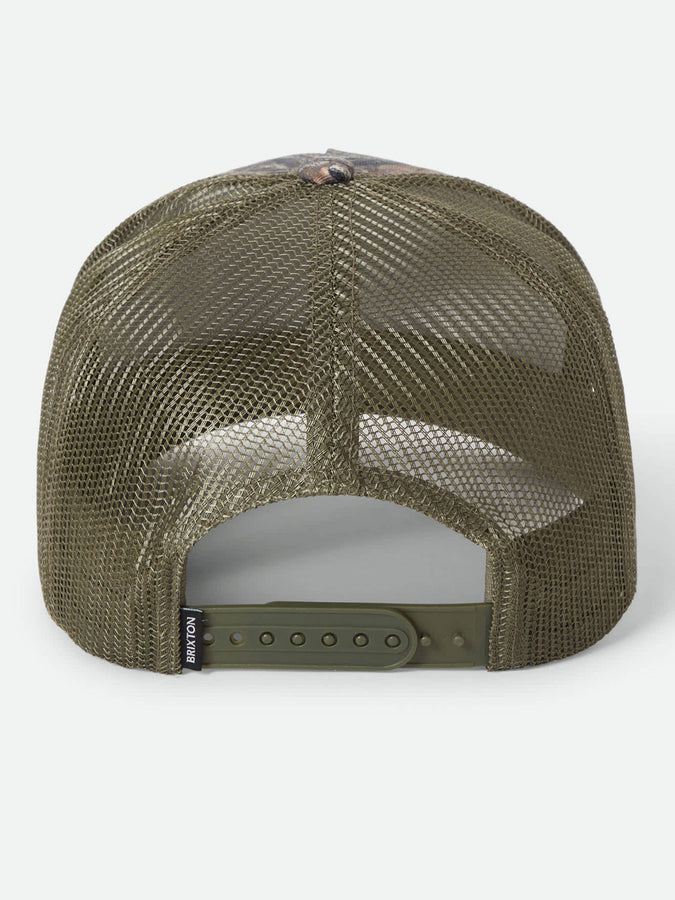 Brixton Hubal Tree Camo/Olive Trucker Hat | TREE CAMO/OLIVE