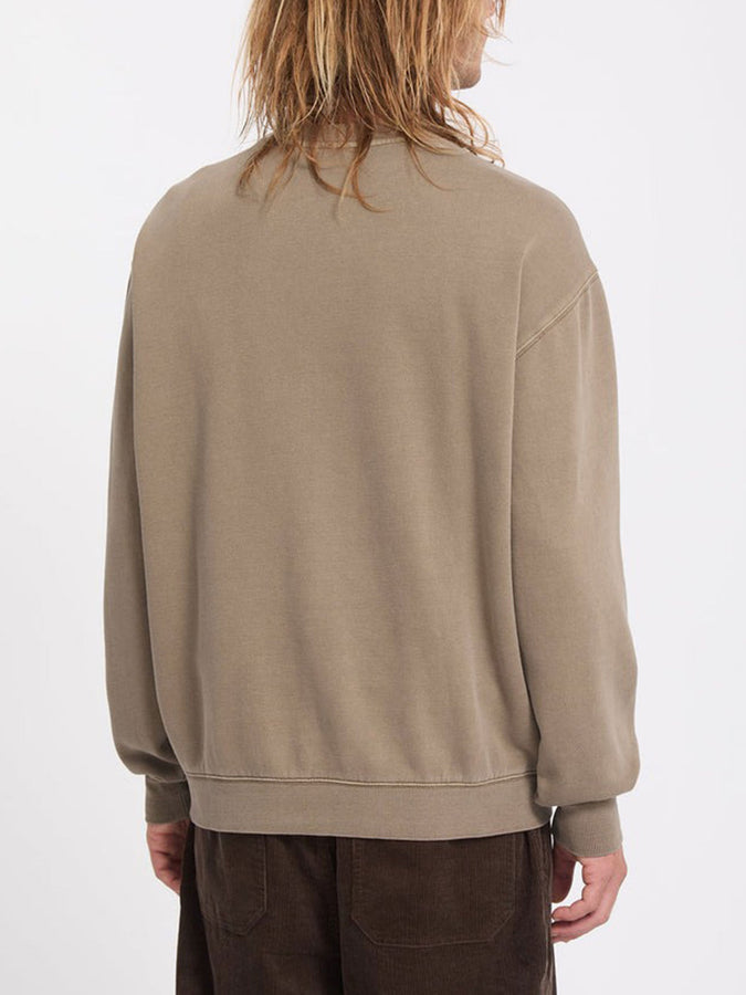 Volcom Single Stone Pw Crewneck Sweatshirt Fall 2026 | EARTH (ETH)