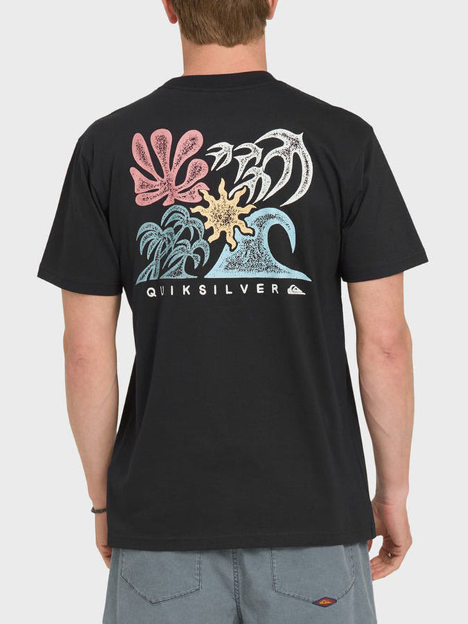 Quiksilver Collage T-Shirt Summer 2026 | BLACK (BLK)