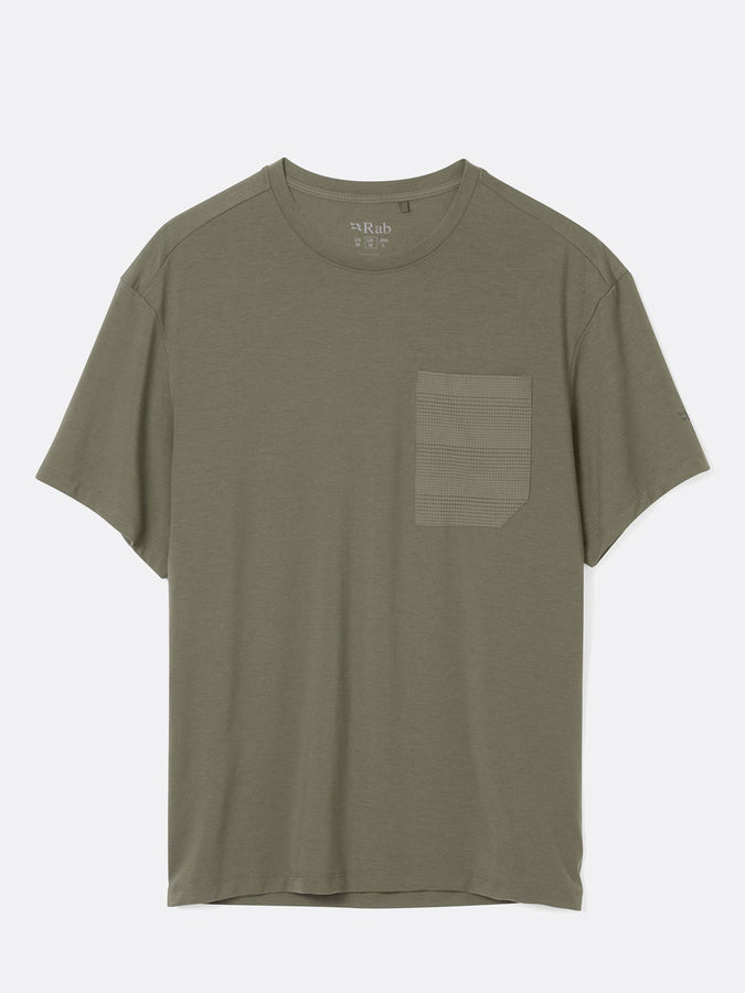 Rab Rivelin Pocket T-Shirt Summer 2026 | LIGHT KHAKI
