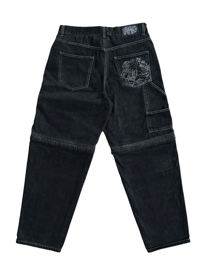 Frosted Transformer Jeans Fall 2026 | BLACK